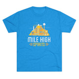 Vintage Mountain Still Unisex Tri-Blend Crew Tee