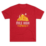 Vintage Mountain Still Unisex Tri-Blend Crew Tee