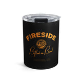 Fireside 10oz Tumbler – 'Bottled in Bond' Whiskey Barrel Design