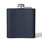 Mile High Spirits 6oz Stainless Flask — Made in Denver Logo Hip Flask