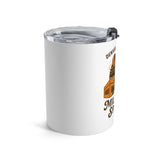 Mile High Spirits Retro Building Tumbler