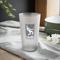 Moonman Frosted Pint Glass, 16oz